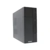 1 Vista diagonal del Case para PC Heltech SX-9822 formato Micro-ATX color negro.