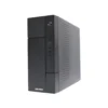 3 Vista diagonal del Case para PC Heltech SX-9822 formato Micro-ATX color negro.