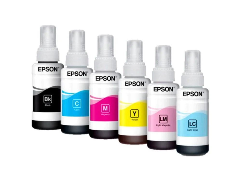Epson 673 original Set completo de 6 colores de tinta original fotográfica Epson 673