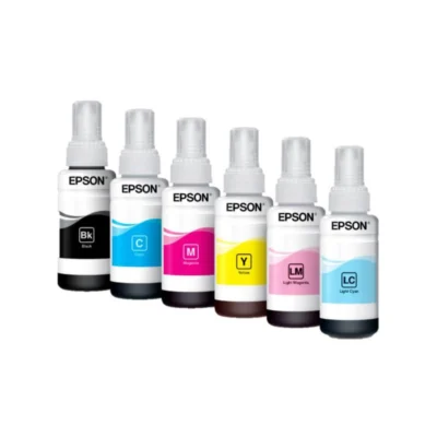 Set completo de 6 colores de tinta original fotográfica Epson 673