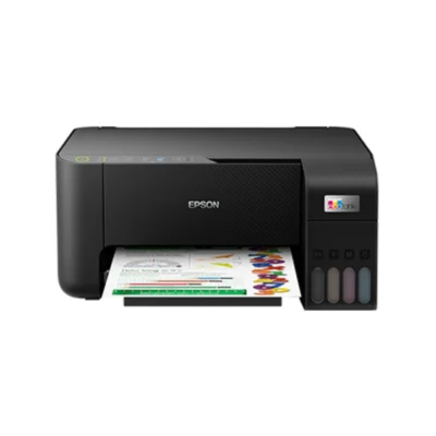 Impresora Multifuncional Epson EcoTank L3250 compacta vista frontal