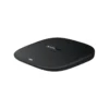 Vista frontal de la Xiaomi TV Box S 3rd Gen color negro sobre fondo blanco