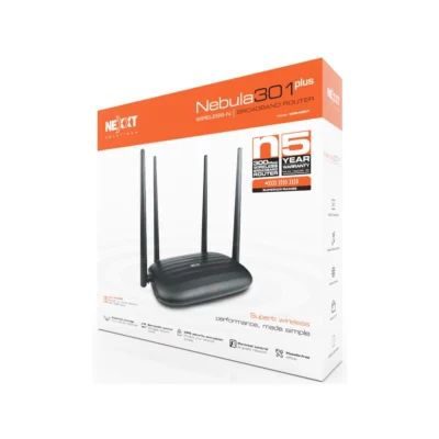 Router Wi-Fi Nexxt Nebula 301 Plus en caja
