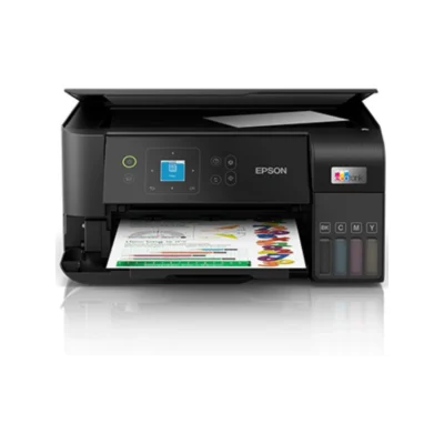 L3560 Frontal Impresora Multifuncional Epson EcoTank L3560 con pantalla LCD vista frontal