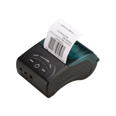 Impresora Térmica Bluetooth ZKTeco ZKP5808 imprimiendo