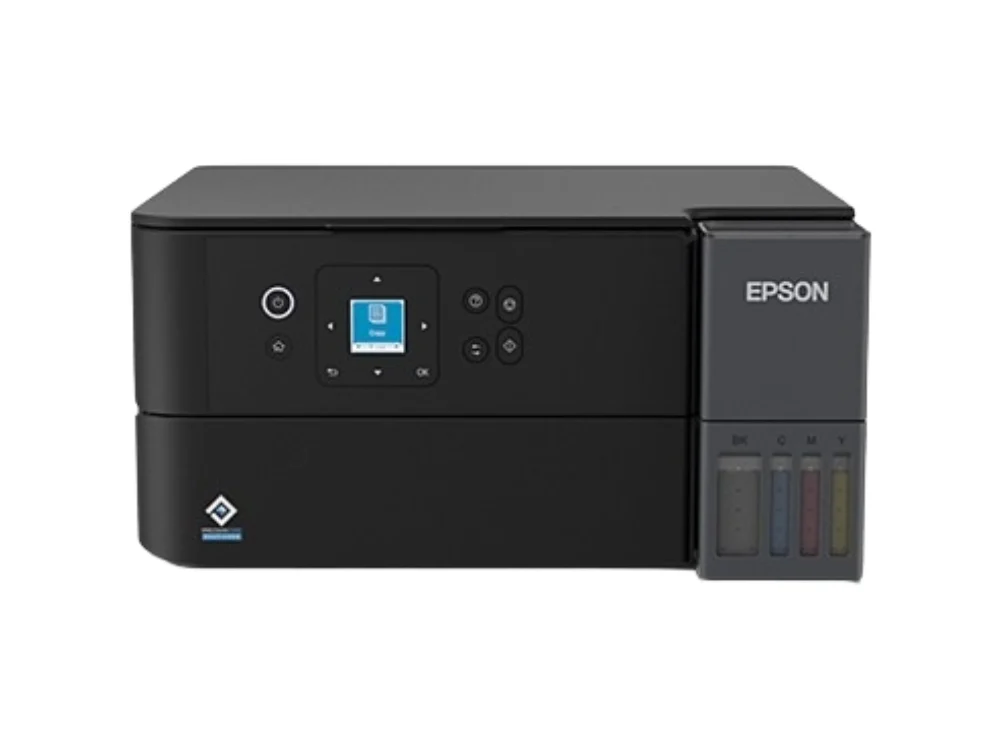 Impresora Epson EcoTank L4360 con pantalla LCD vista frontal