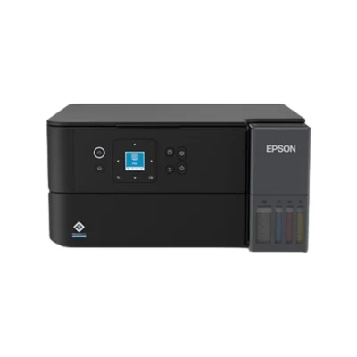 Impresora Epson EcoTank L4360 con pantalla LCD vista frontal