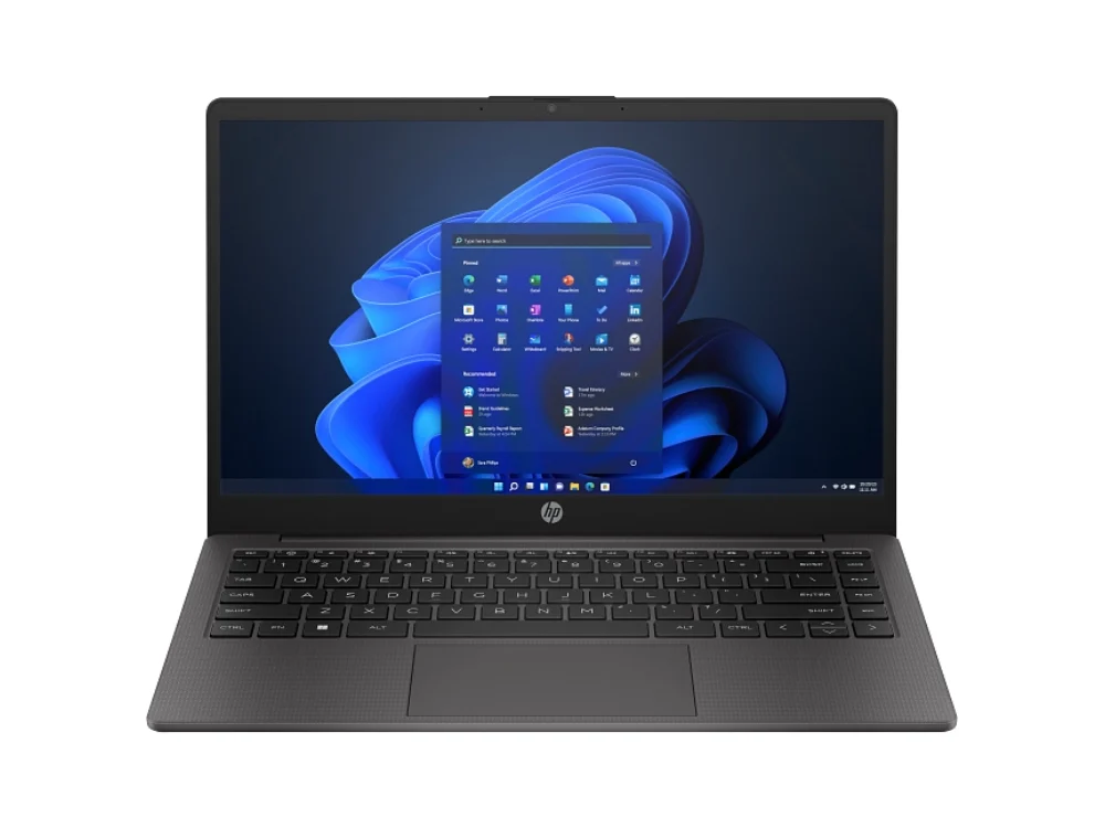 Frontal Laptop HP 245 G10 AMD Ryzen 3 vista frontal