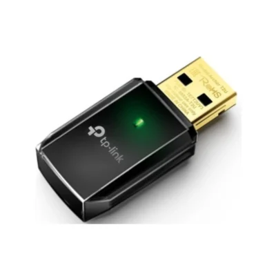 daptador Wi-Fi USB ultracompacto TP-Link Archer T2U color negro