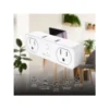 2 Enchufe Inteligente Dual Wi-Fi Nexxt NHPD610