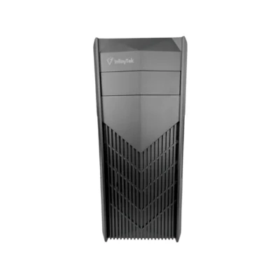 2 Panel frontal y diseño exterior del gabinete de escritorio Infinitk 5200 Black.