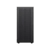 2 Detalle del panel frontal texturizado del chasis GameMax EDGE.