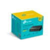 Caja del Switch de escritorio TP-Link LiteWave LS1005G de 5 puertos Gigabit