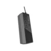 2 Regulador de voltaje automático Forza FVR-1011USB de 1000VA mostrando su diseño negro con 4 tomas y puertos USB frontales.