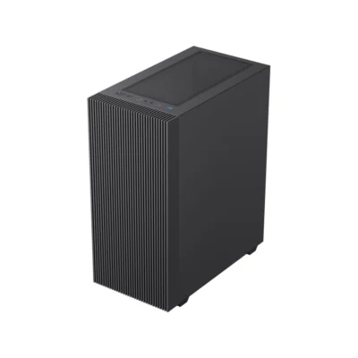 3 Exterior del gabinete de computadora GameMax EDGE y puertos.