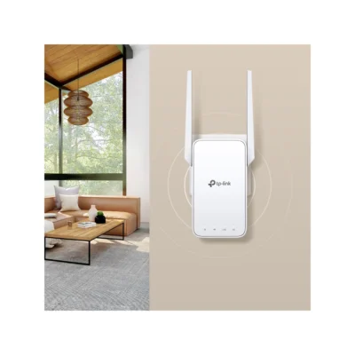 3 Extensor Wi-Fi TP-Link RE315 en la pared