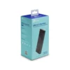 Caja original del Hub expansor TP-Link UH700 de 7 puertos USB 3.0, mostrando su elegante diseño negro y sus especificaciones de carga rápida.