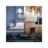 Interruptor de Luz Inteligente Wi-Fi de 3 Circuitos Nexxt NHE-T100