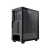5 Vista posterior del Case Gaming Gamemax Diamond CP negro.