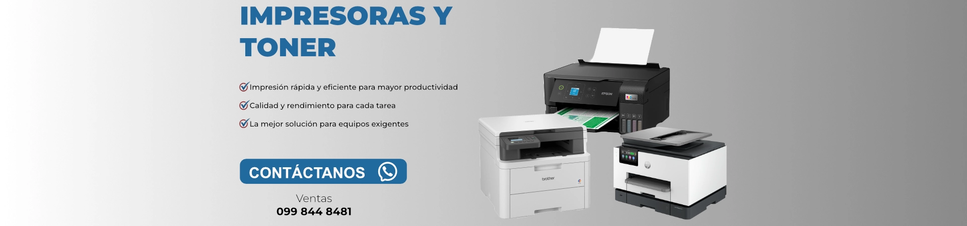 Impresoras y Toner